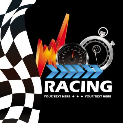 racing theme elements Background pattern 05 vector vessel schedule scenic scenery racing flags racing level meter icon design   