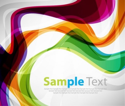 Colorful Curve Design Vector Background Vector Background design curve colorful   