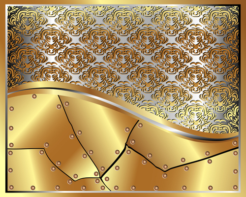 Luxury Golden vector background 06 Vector Background luxury golden background   