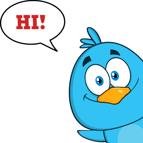 Funny blue bird cartoon vector set 03 funny cartoon blue bird   