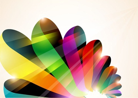 Abstract Colorful Vector Background part 2 colorful abstract   