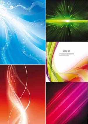 Set of dynamic lines background vector 40884 lines dynamic background   