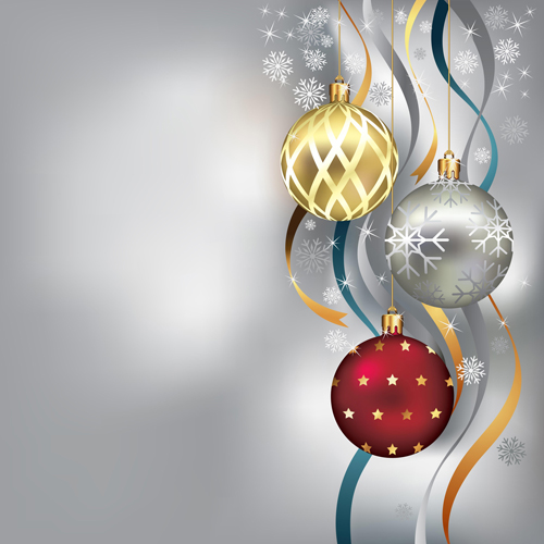 Brilliant Xmas balls ornaments design vector set 01 xmas ornaments ornament brilliant balls   