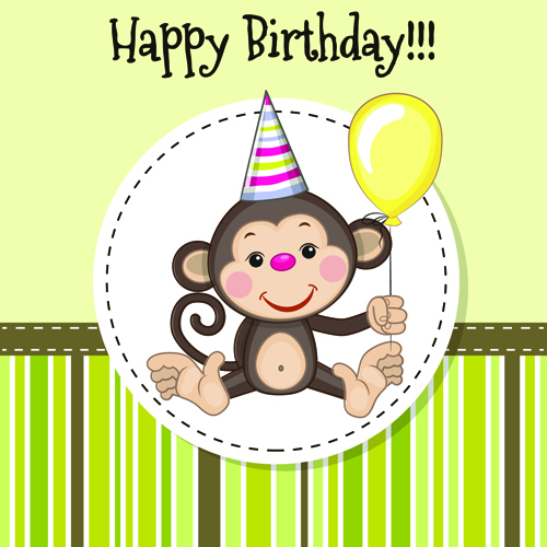 Happy birthday baby greeting cards vector 08 happy birthday greeting cards birthday   