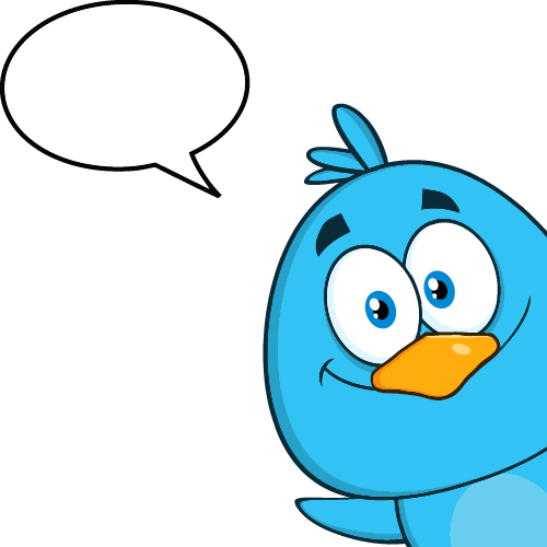 Funny blue bird cartoon vector set 05 funny cartoon blue bird   