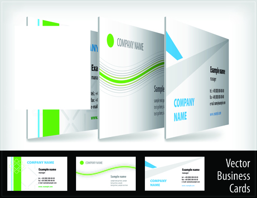 Vector Set of Creative Business card elements 02 elements element creative card business card business   