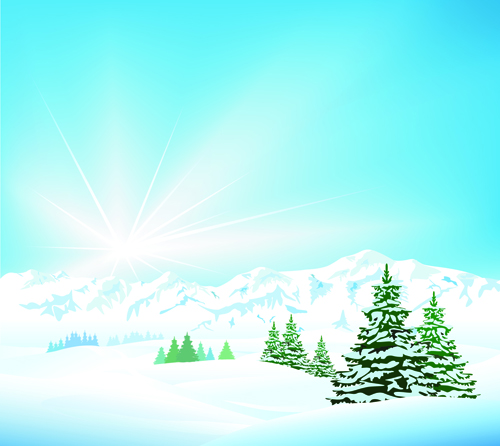 2014 Winter vector background 08 winter Vector Background background   