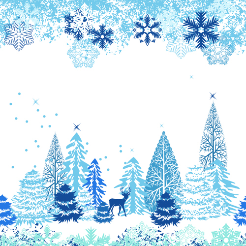 2014 Winter vector background 01 winter Vector Background background   