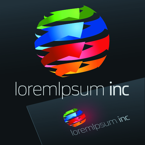 Exquisite business logos vector design elements 02 logos exquisite elements business   