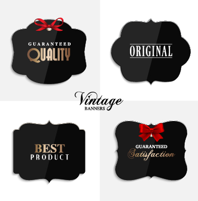 Cute vintage labels cards vector graphics 03 vector graphics vector graphic labels label cute cards card   