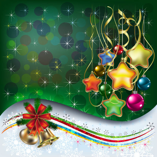Merry Christmas design elements vector 04 109534 merry elements element christmas   