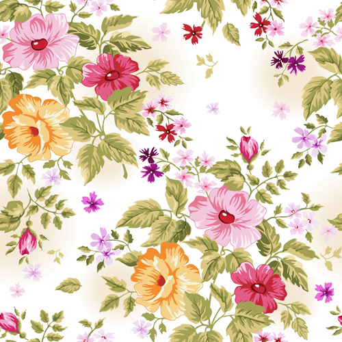 Beautiful Floral Patterns vector ser 01 patterns pattern floral pattern floral beautiful   