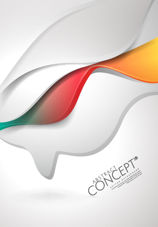 Abstract concept brochure cover background vector 04 cover concept brochure abstract   