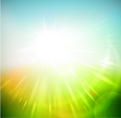 shine spring green background art vector 02 spring shine green background design background   