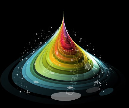 Dynamic rainbow backgrounds vector 04 rainbow dynamic   