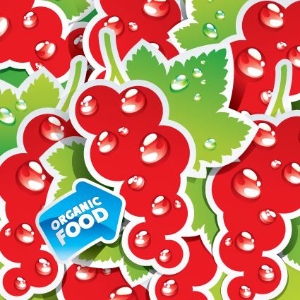 organic food labels Stickers design vector 02 stickers sticker organic labels label food label food   