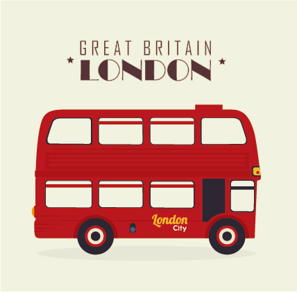 London city bus design vector city bus   