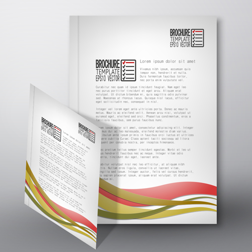 Cover brochure flyer business templates vectors 07 templates flyer cover business brochure   