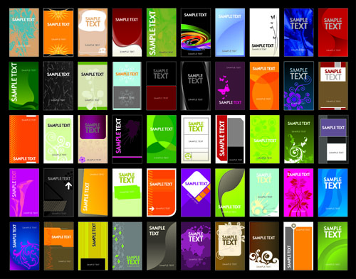 Best Business Cards vector material Collection 01 material collection cards card business card business best   