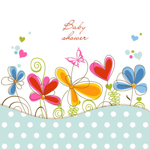 Hand drawn Floral background 02 hand-draw hand drawn floral background   