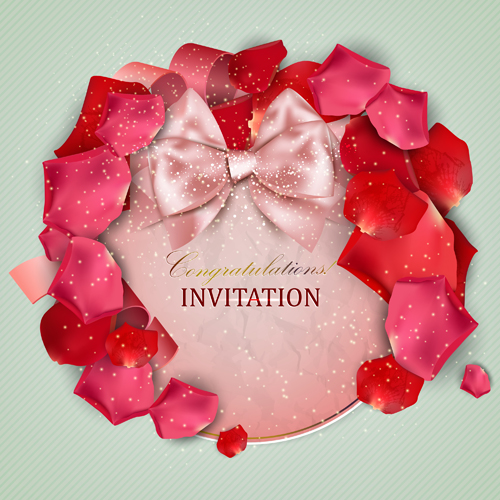 Love and romantic Invitation cards 04 romantic roman invitation cards invitation cards card   