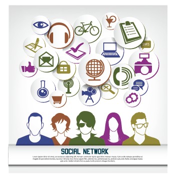 Social network business people vector 05 social people network business people business   