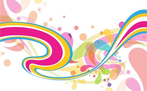 Abstract Colorful Vector Background colorful abstract   