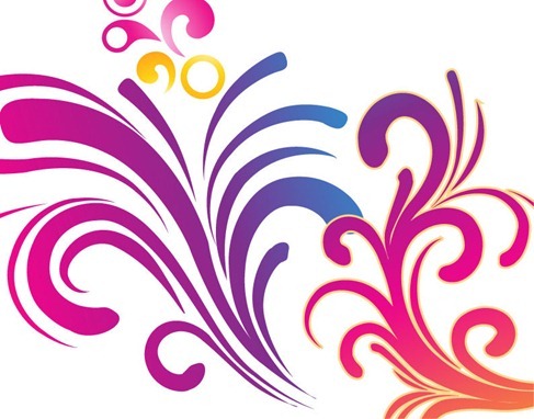 Colorful Swirls Background swirl colorful   