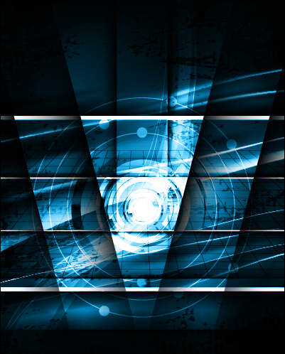 Blue style tech background art vector 04 tech blue background   