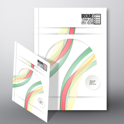 Cover brochure flyer business templates vectors 09 templates flyer cover business brochure   