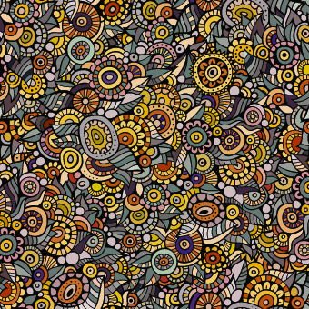 Decorative seamless pattern vector 01 seamless pattern vector pattern decorative   