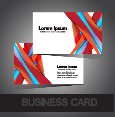 Business cards abstract design vector set 03 business cards business card business abstract   