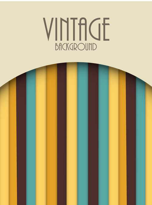 Cute vintage background vectors design 07 vintage cute background   