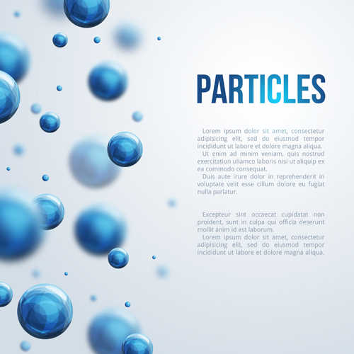 Particle tech background design vector 02 tech Particle background   