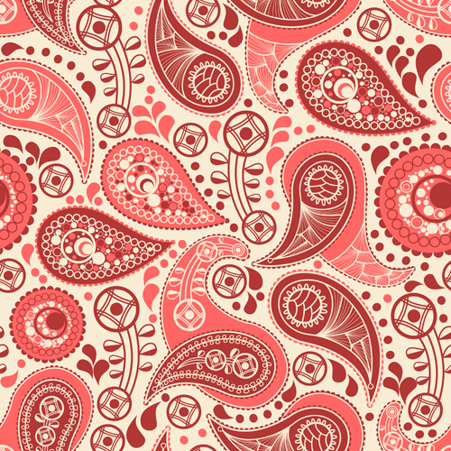 Ornate paisley pattern vector 05 pattern vector pattern paisley ornate   