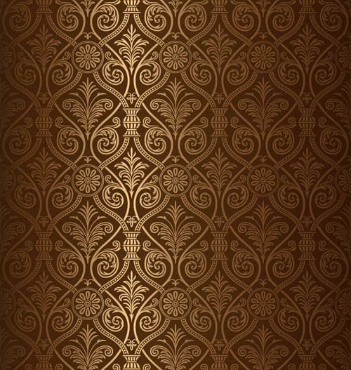 Ornate Ornamental seamless pattern 2 vector ornate ornamental backgrounds   