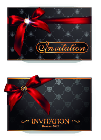 Luxury VIP invitation cards 05 vip card vip luxury invitation cards invitation   
