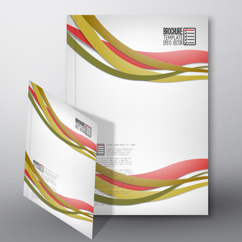 Cover brochure flyer business templates vectors 02 templates flyer cover business brochure   