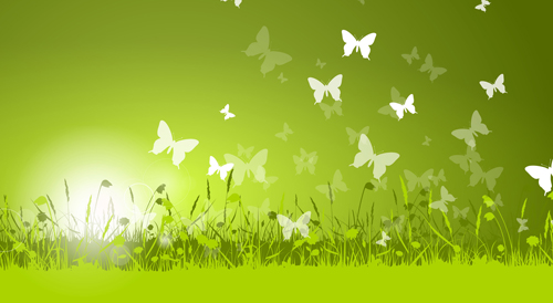 Summer Grass vector background 04 Vector Background summer grass background   