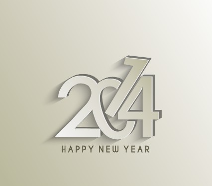 Creative 2014 design with New Year background vector 05 new year new creative background vector background 2014   