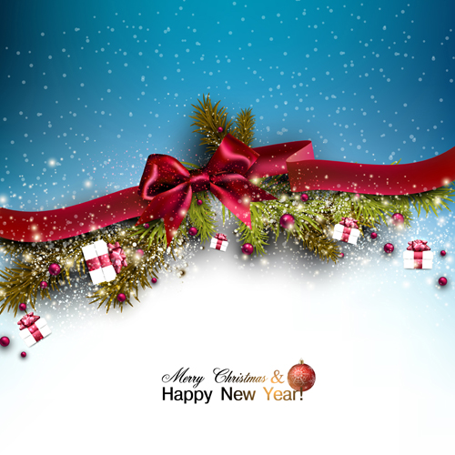 2015 Christmas and New Year baubles background vector 04 new year christmas baubles background vector 2015   