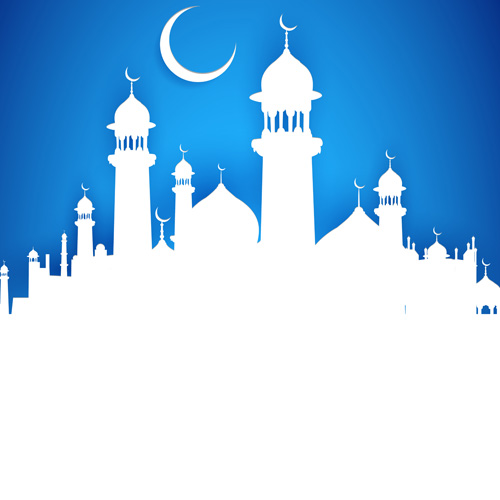 Mubarak Islam background design vector 15 Mubarak Islam background   