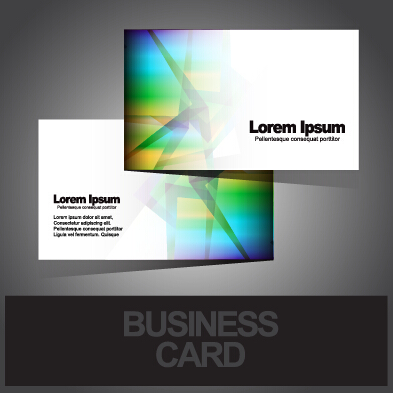 Business cards abstract design vector set 01 business cards business card business abstract   