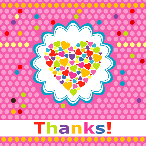 Cute round dot heart greeting card vector graphics vector graphics vector graphic template greeting dot cute card vector card background   