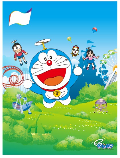 Cute cartoon Doraemon design vector Standard Hindi List of Doraemon characters japan graphics Doraemon cartoon bangladesh art   