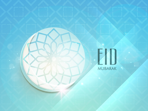 Mubarak Islam background design vector 08 Mubarak Islam background   