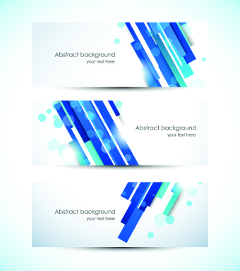 Abstract Creative banners vector set 02 creative banners banner abstract   