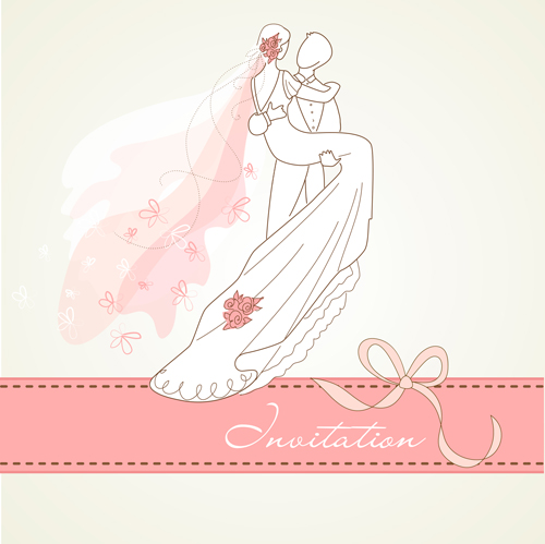 Romantic Wedding elements Backgrounds vector 03 wedding romantic elements element   