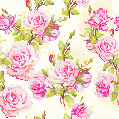 Beautiful Floral Patterns vector ser 03 patterns pattern floral pattern floral beautiful   