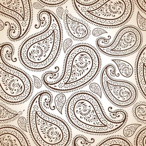 Ornate paisley pattern vector 02 pattern vector pattern paisley ornate   